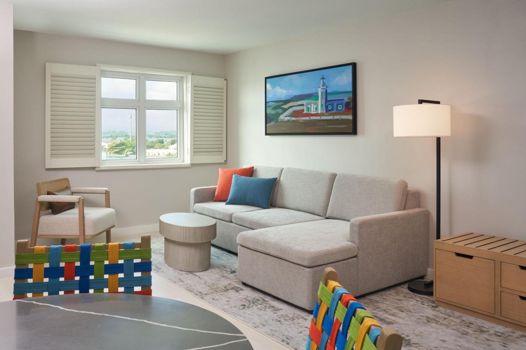 One-Bedroom King Suite Balcony Bay View