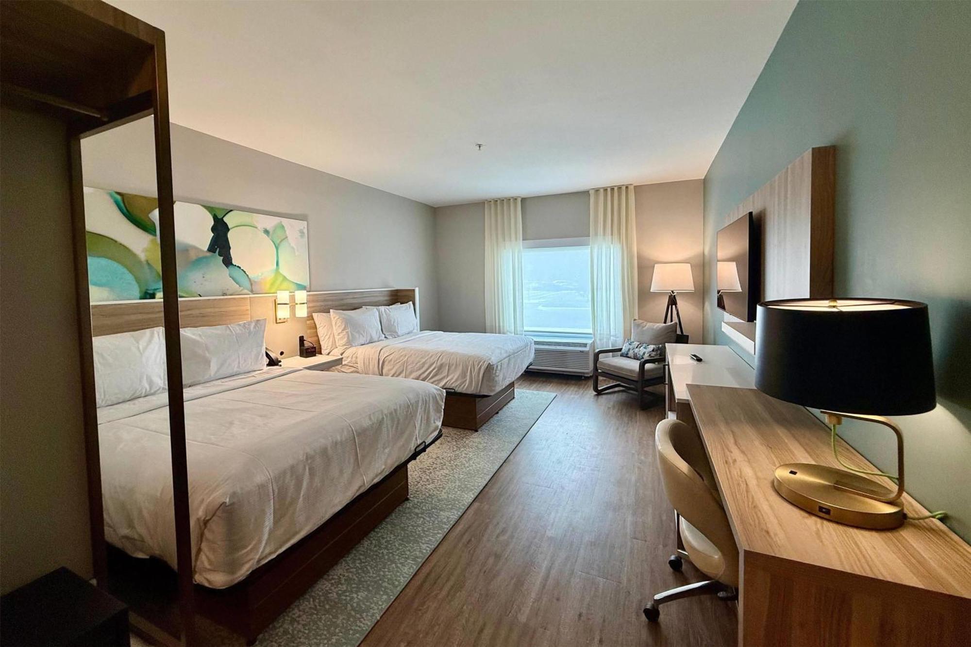 Room with Two Queen Beds and Mobility/Hearing Access and Roll-In Shower, Non-Smoking
