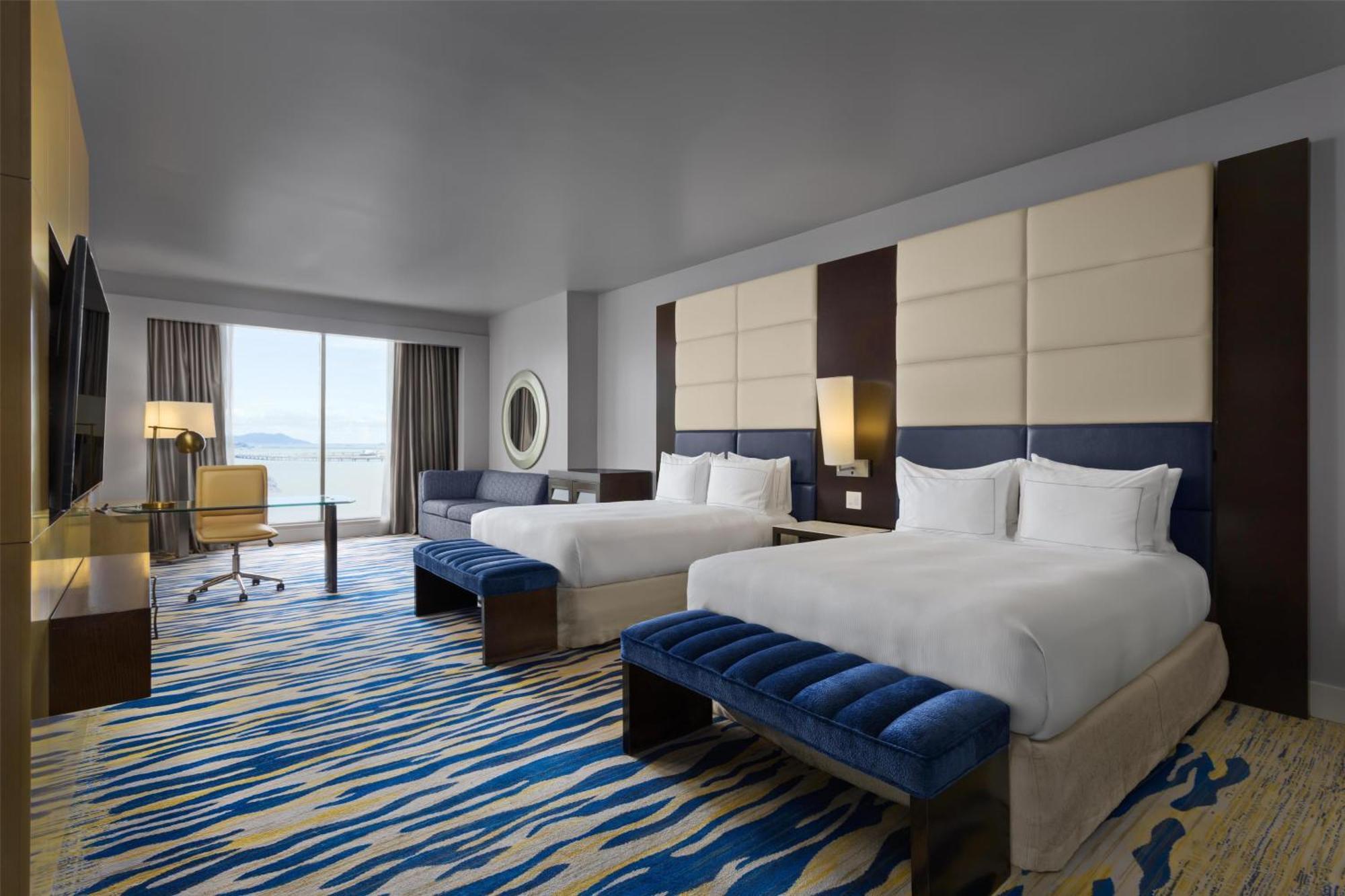 Premium Double Room Two Double Beds Ocean View