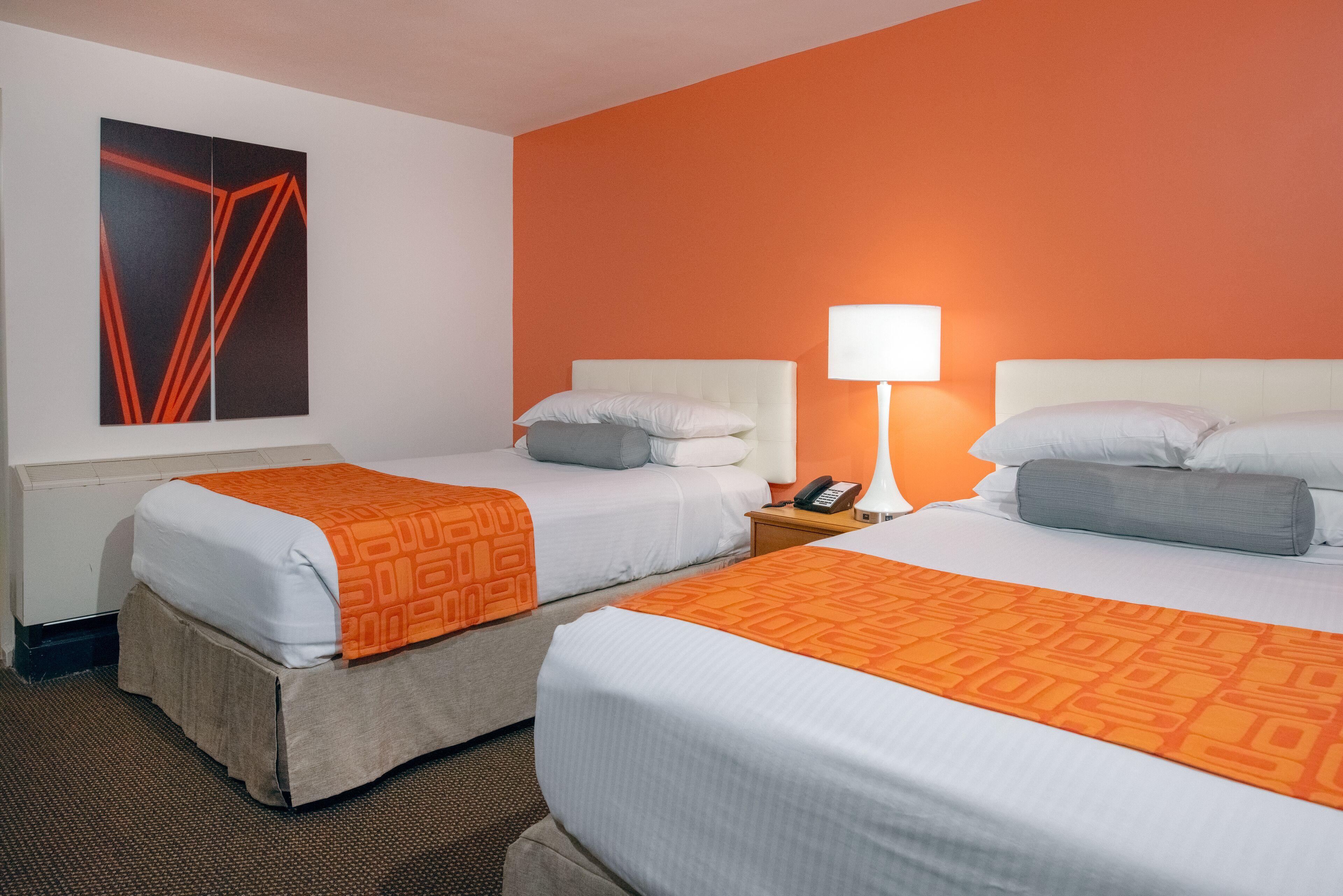 Standard Room Two Double Beds Smoking