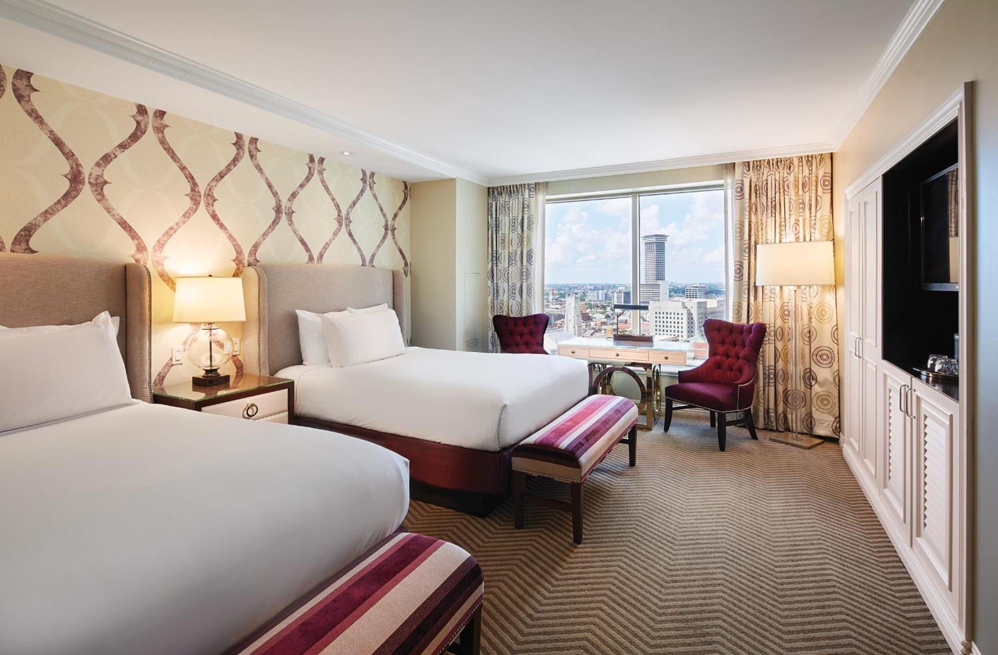 Harrah's Luxury Room 2 Queens City View